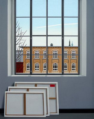 Düsseldorf: Abend an der Kunstakademie