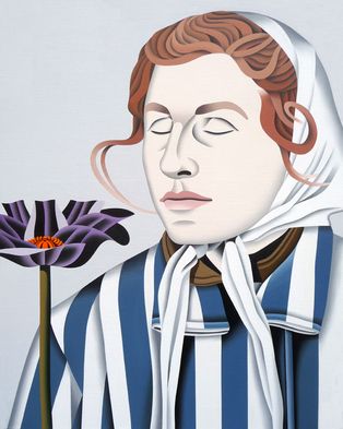 Schwarze Blumen: Name unbekannt