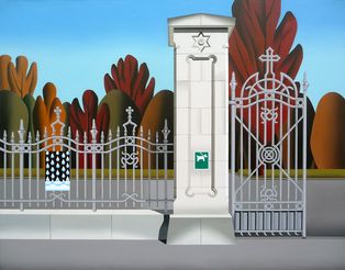 Dresden: Herbstabend am Trinitatisfriedhof