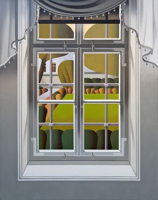 Weimar: Blick aus Goethes Wohnhaus in den Garten